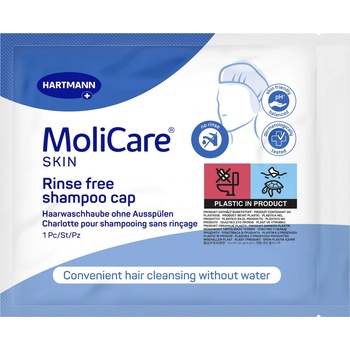 Hartmann mycí čepice se šamponem a kondicionérem čepice pro šetrné mytí 1 ks