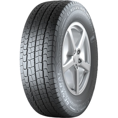 General Tire 215/70r15c 109/107r eurovan a/s 365 8pr