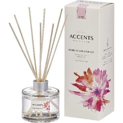 Bolsius Accents Diffuser Bubbles & Blessings vonná stébla 100 ml