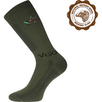 VoXX ponožky Lander tmavozelená