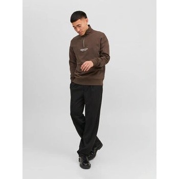 Jack&Jones Mikina 12241777 Hnědá Relaxed Fit