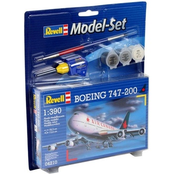 Revell Model Set plane 64210 Boeing 747 200 1:390