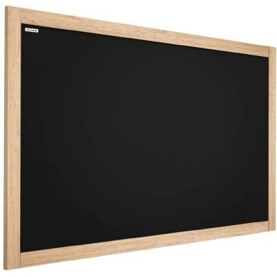 Allboards TB129NAT Tabule křídová v dřevěném přírodním rámu 120 x 90 cm