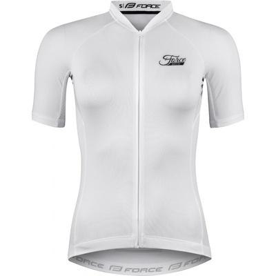Force PURE krátky rukáv biely dámske