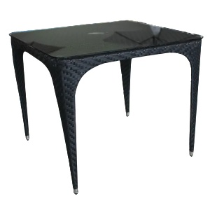 Horecano ГР-COMO BLACK-Маса 90х90x73(СТ-9962) (0195105)