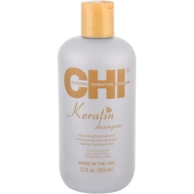 Farouk Systems CHI Keratin 355 ml шампоан за регенерация на изтощени коси за жени