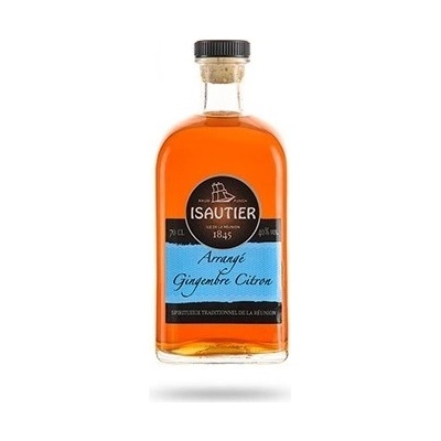 Isautier Arrangé Gingembre Citron 40% 0,5 l (holá láhev)