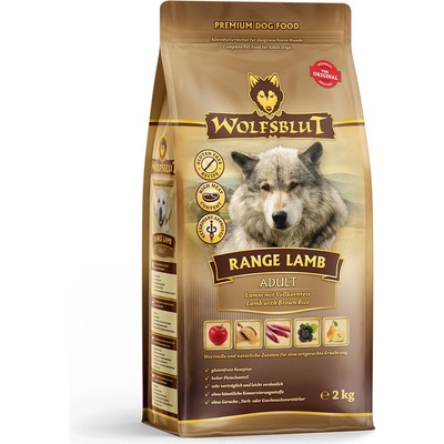 Wolfsblut Range Lamb Adult jahňa a ryža 2 kg