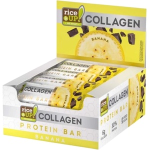 RiceUP! Collagen Protein Bar | 0 G Added Sugar [12 x 50 грама] Банан