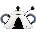 Alessi Захарница Alessi 9097 със сини дръжки (9097)