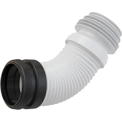 Alcadrain - Koleno odpadu DN90 / 110 flexi PP / bílé M9006