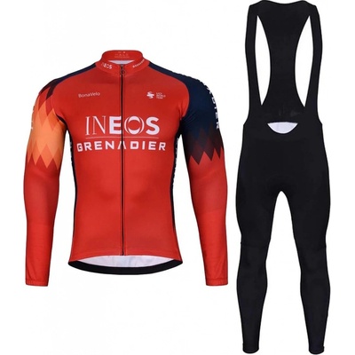 Bonavelo INEOS 2024 WINTER modrá/čierna/červená