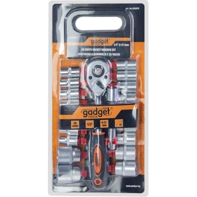 Тресчотка с вложки к-т 20 части 1/2" 8-27mm GD Gadget 330579 (330579)