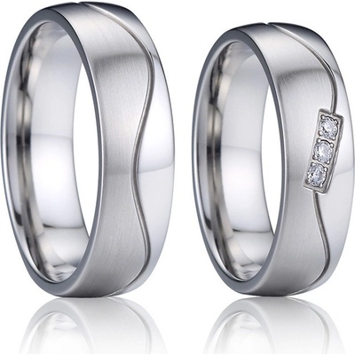Steel Wedding Snubné prsteny SPPL037