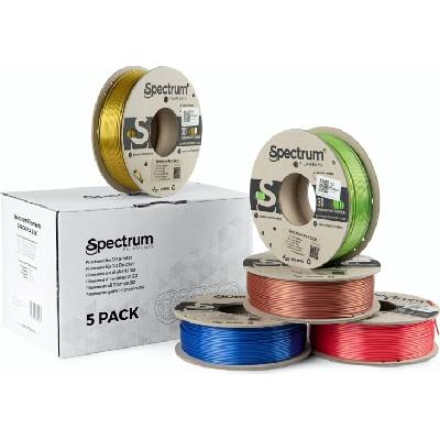 Spectrum Комплект PLA SILK - 5 бр. - 1, 75 mm (80750)