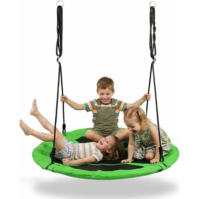Funfit Záhradná hojdačka s oceľovým rámom 100 cm zöld