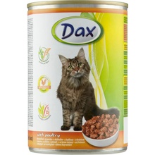 Dax Cat kousky drůbež 415 g