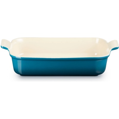 Le Creuset Тава за фурна HERITAGE 32 см, 4 л, DEEP TEAL, керамика с глазура, Le Creuset (LECR71102326420001)