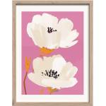 Styler Печатна картина с включена рамка 30x40 cm Peony Bloom - Styler (OB-15004)