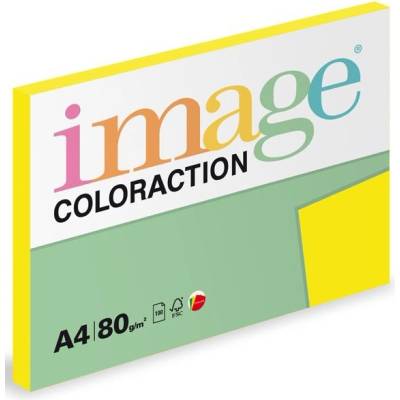 Image Coloraction A4 80 g Sevilla Sytá žlutá 100 ks