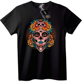 NOONEBRAND Тениска Мъртви Черепи - 2XL, Black