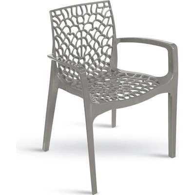 Stima Zahradní křesílko Gruvyer Polypropylen grigio - šedá