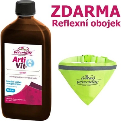 Vitar ArtiVit Sirup 500 ml reflexní obojek
