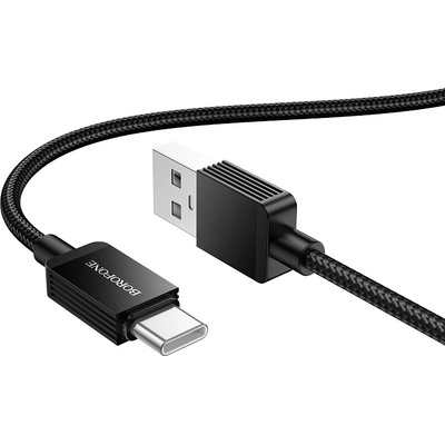 Borofone BX120 Placer USB-A - USB-C 3A 1m černý