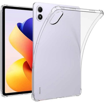 Xiaomi Защитен TPU калъф за Xiaomi Redmi Pad 2 Pro- 4-ъглова защита, Вкл. Протектор, Прозрачен