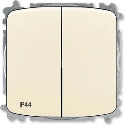 ABB Tango č.6+6 IP44 slonová kost 3559A-A52940 C