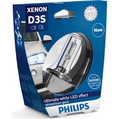 Žárovka dálkového světla PHILIPS Xenon WhiteVision gen2 42403WHV2S1