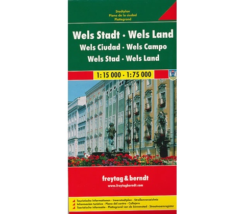 Plán města Wels