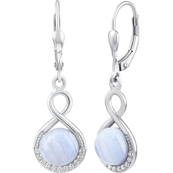 SILVEGO náušnice JST14710ba