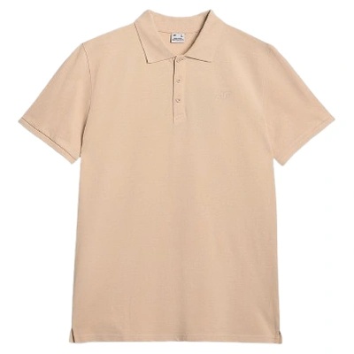 4F Polo Shirt M555 Размер: L / Цвят: бежов