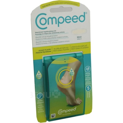 Compeed náplast na puchýře sportovní pata 5 ks