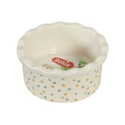 Zolux Miska keramická COSY hlodavec puntíky 150 ml