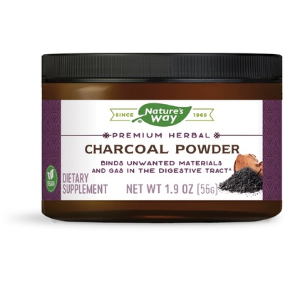 Nature's Way Charcoal Powder, 56 g, Nature’s Way