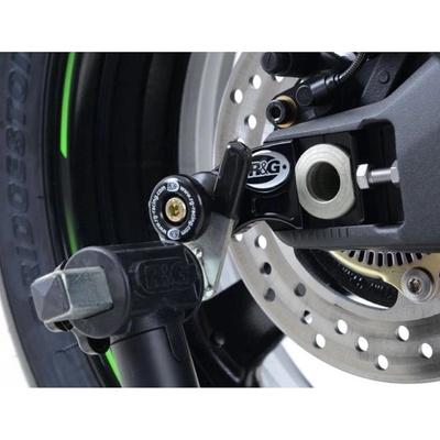 Přídavné ochranné špulky na kyvku (pár), KAWASAKI ZX10R ('16-), černé