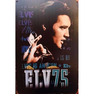Ceduľa Elvis 75