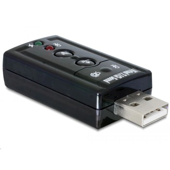 Delock Звукова карта Delock 63926, USB, 2.0, външна, 7.1, 24Bit, 96kHz (63926) (63926)