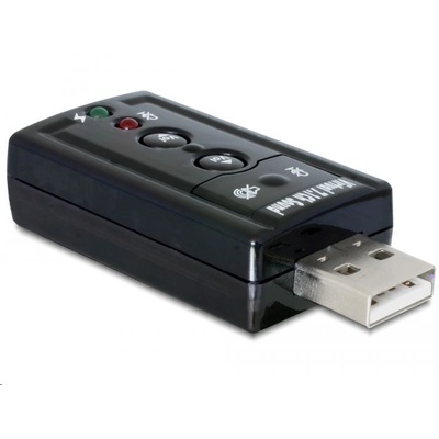 Delock Звукова карта Delock 63926, USB, 2.0, външна, 7.1, 24Bit, 96kHz (63926)