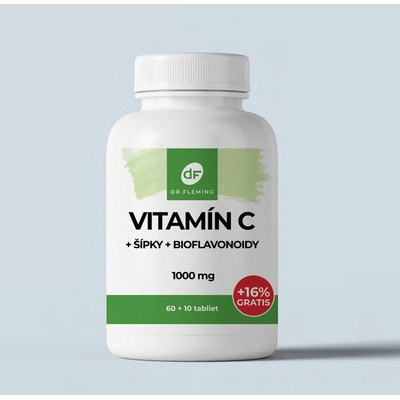 Dr. Fleming Vitamín C 1000mg + Šípky + Bioflavonoidy 70 tabliet