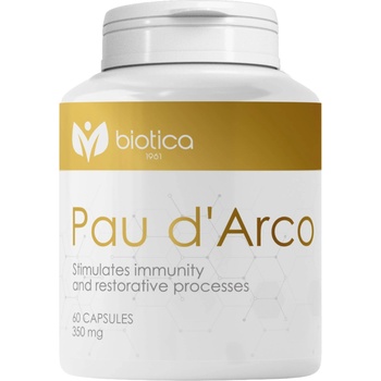Biotica 1961 Pau D'Arco, 350 mg, 60 капсули, Biotica 1961