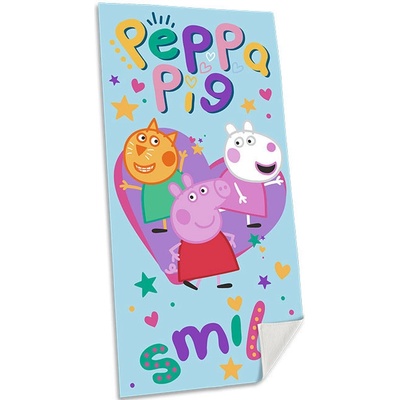 Kids Euroswan Plážová osuška Peppa Pig 70x140cm