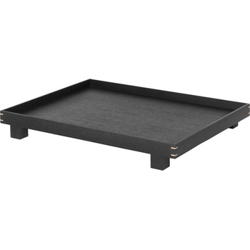 Ferm Living Поднос Bon дървен 47 см черен (3401)