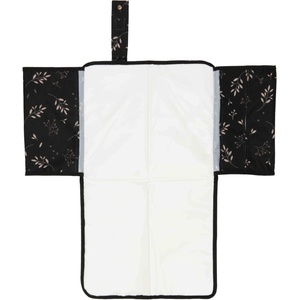 Dooky Подложка за повиване 3 в 1 Dooky - Romantic leaves Black (DK-5626468) - ozone