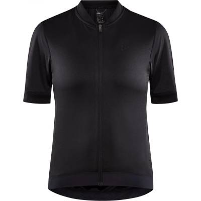Craft Дамска фланелка с къс ръкав за колоездене Craft Women's Core Essence Jersey Cycling jersey - Black (156-1554-0114)