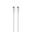Puro elektrik Puro Soft USB-C - USB-C 60W 1.5m силиконов кабел - бял (PUUSBCUSBCICONWHI)