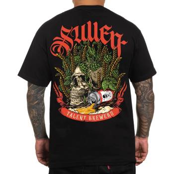 Image 1 of SULLEN мъжка тениска sullen - barley skull - ЧЕРНО- scm4931_bk sullen -