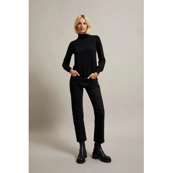 Moodo Черни дънки с прави крачоли Moodo Moodo | Cheren | ЖЕНИ | 46